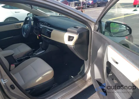 2014 Toyota Corolla Le z USA, uszkodzony, nr VIN 2T1BURHEXEC155427